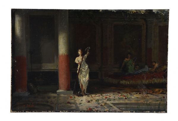 Джованни Муцциоли (Модена, 1854 - 1894) "Отдых"
    